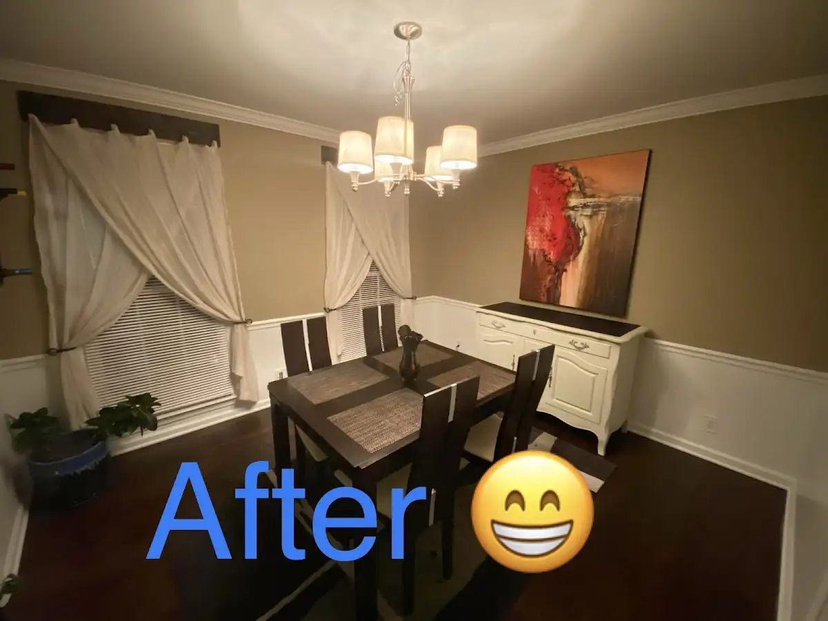 Professional dining room restoration after water damage in Upper